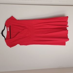 Red A-Line Dress